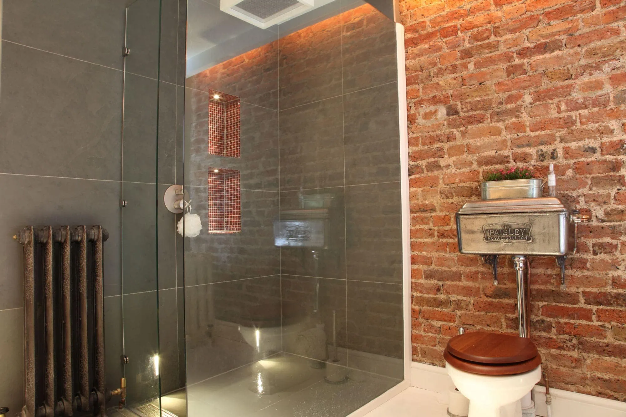Bathroom refurbishment by Aspect. Completed bathroom and shower