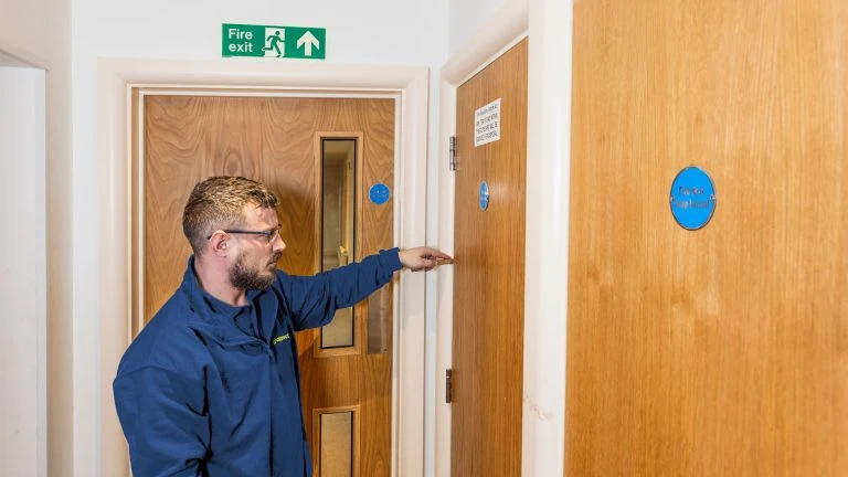 Aspect: Fire door survey required every 6-months for commercial properties