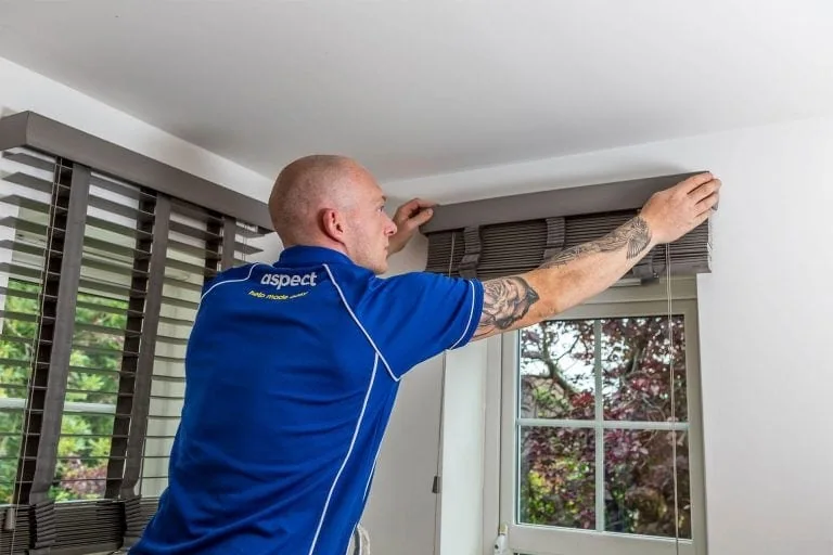 Blind fitting service