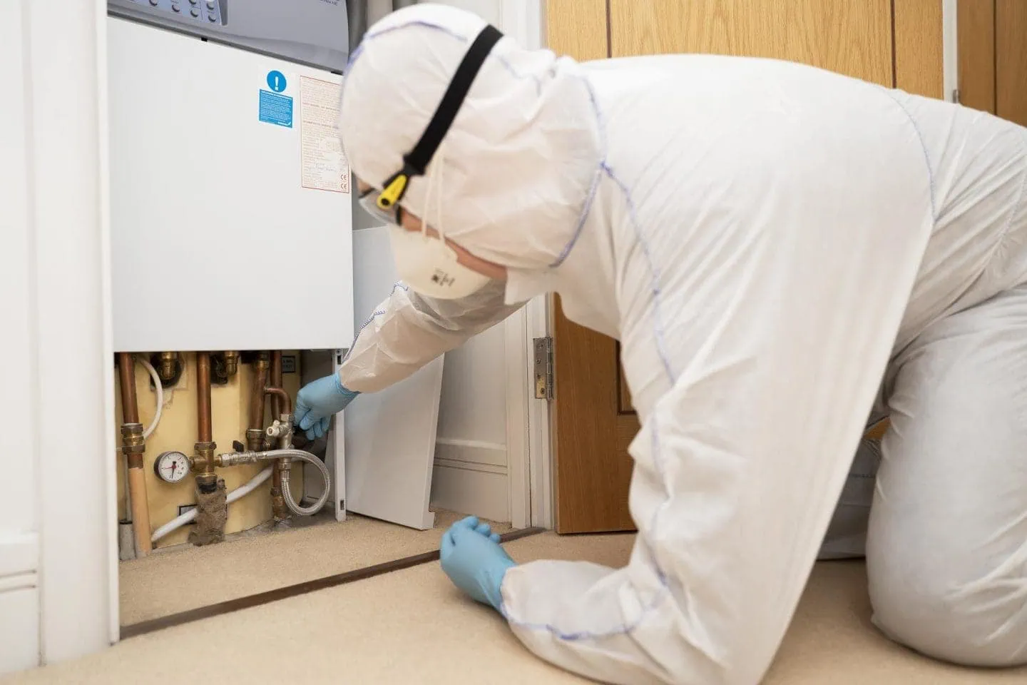 Aspect: tradespeople with personal protective equipment