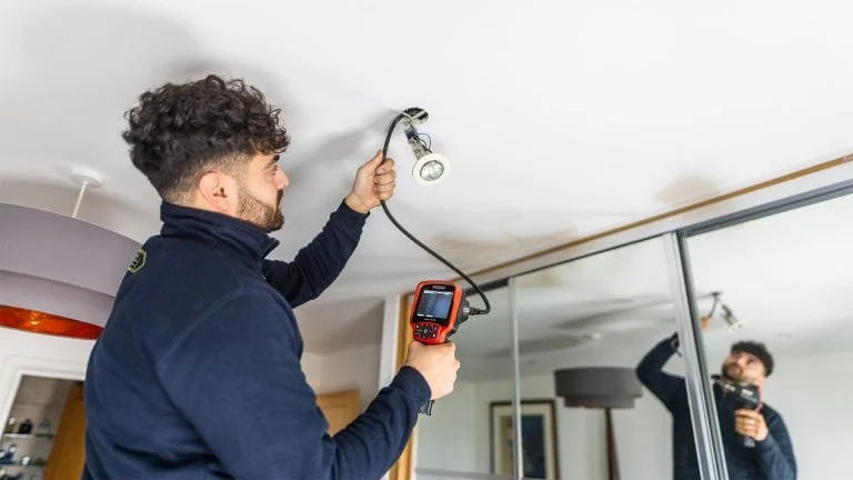 Leak detection company - ceiling leak detection